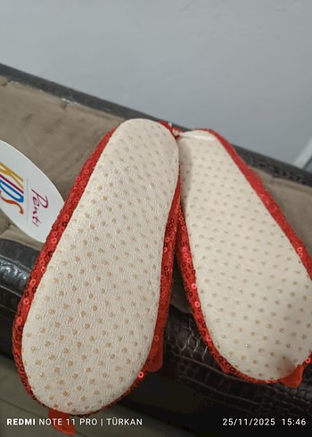 penti sıfır Kız Çocuk Ev Terliği panduf - Görsel 2