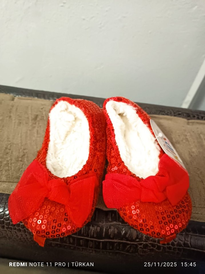 penti sıfır Kız Çocuk Ev Terliği panduf - Görsel 4