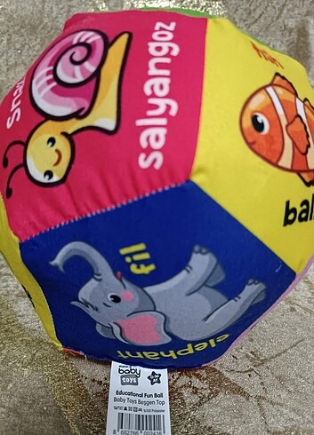 E bebek çıngıraklı top 