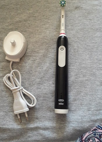 Oral-B Braun pro 1 Elektrikli Diş Fırçası Beyaz-Gri