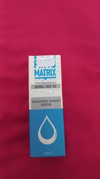 Phyto matris yaşlanma karşıtı yag