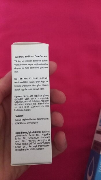 Diğer Bismillah kas ve kirpik serumu