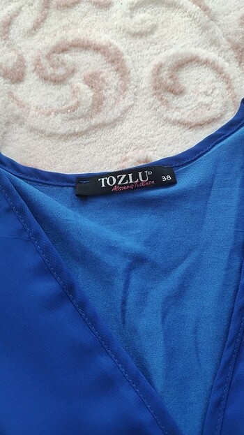 Tozlu Saks mavi abiye