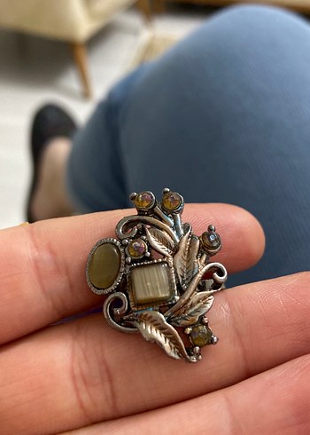 Bohem Tarzı Boncuklu Kadın Yüzük - Görsel 3