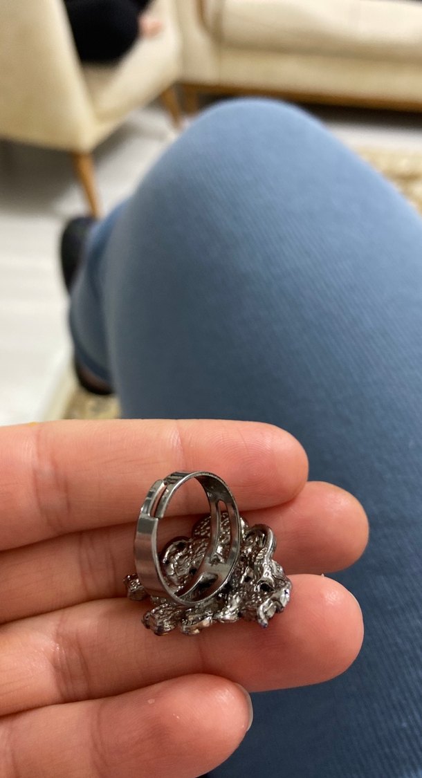 Bohem Tarzı Boncuklu Kadın Yüzük - Görsel 2