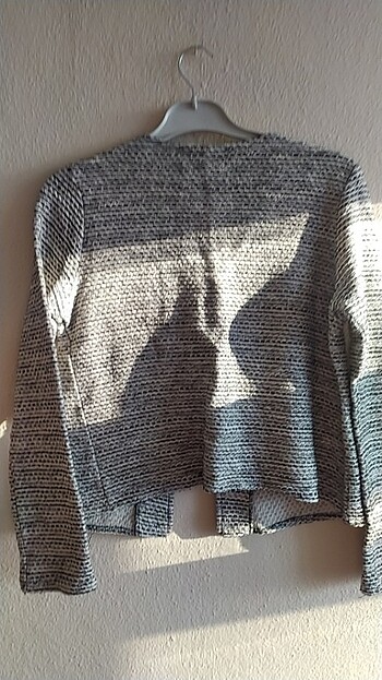 Gold düğme detaylı ceket - Görsel 3