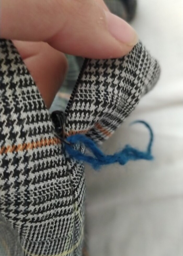 Asimetrik vintage tarz etek - Görsel 3