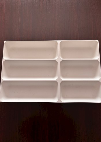 İKEA VARIERA Beyaz Çatal Bıçak Tepsisi - Görsel 7