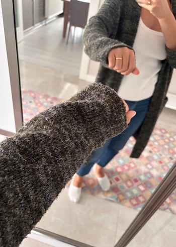 ZARA Haki Kadın Hırka - Görsel 4