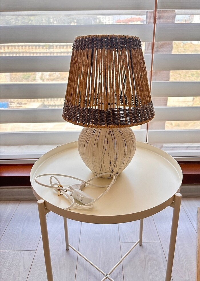 Hasır Abajur - Görsel 2