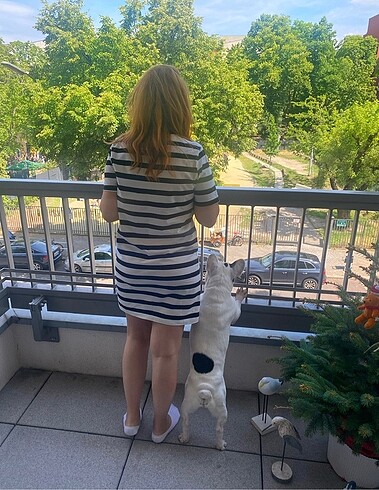 H&M Penye Elbise - Görsel 4