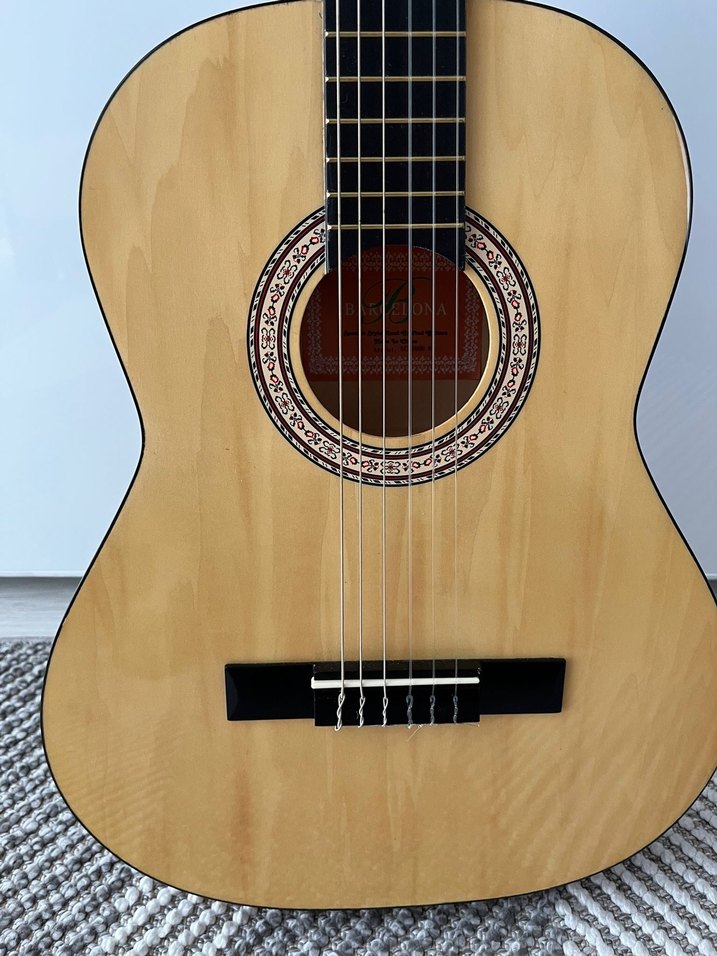 Bej Parlak Klasik Gitar - Görsel 2