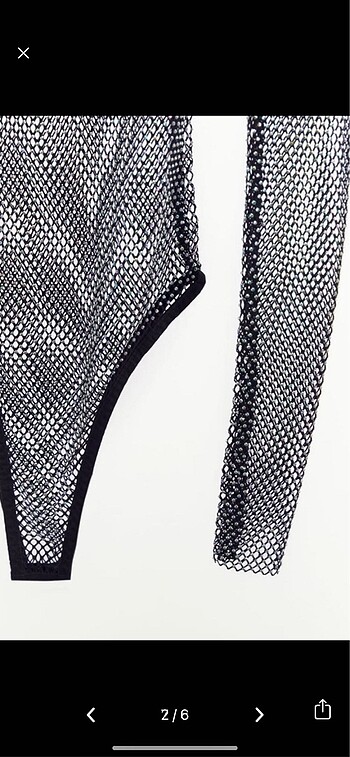 Zara zara taşlı body