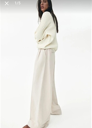 H&M H&M Keten Pantolon