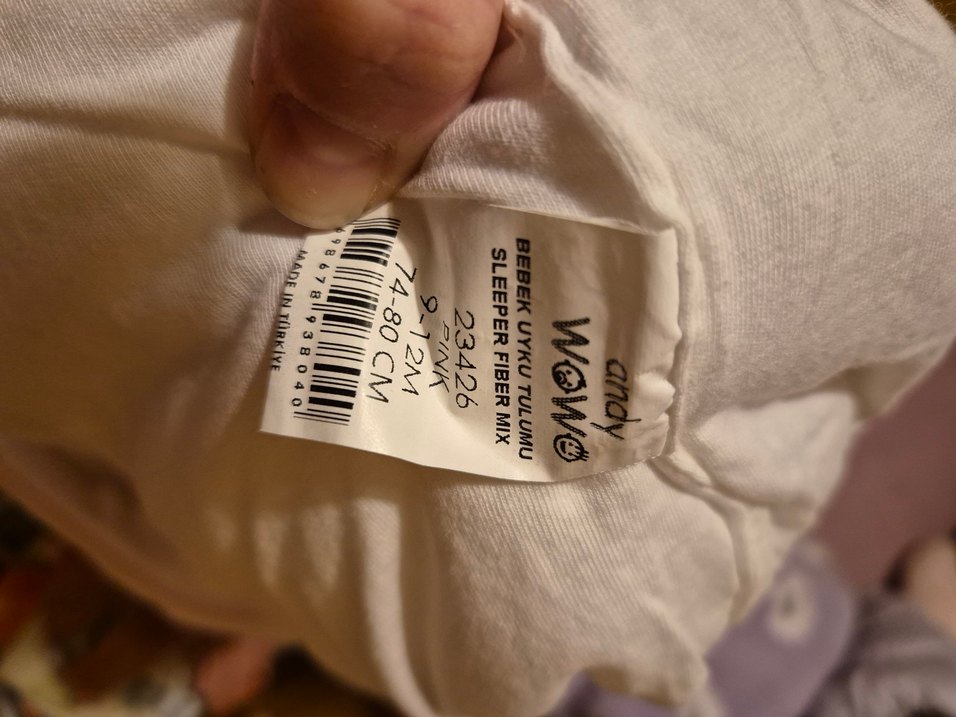 Andy Wawa Pudra 2.5 tog Uyku Tulumu 9-12aylık - Görsel 3