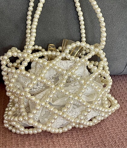 İnci boncuk çanta#abiye çanta#handmade