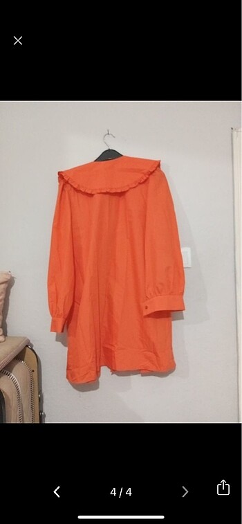 44 Beden turuncu Renk Tunik gömlek