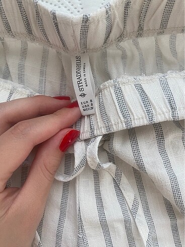 Stradivarius Keten pantolon