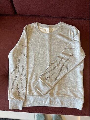 Network Gri Sweatshırt