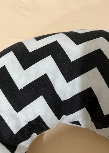 Zebra Desenli Siyah Emzirme ve Hamile Yastığı - Görsel 3