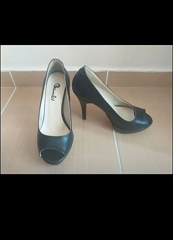 Platform topuk stiletto 