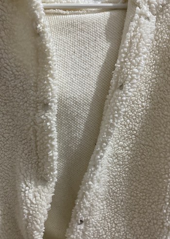 Kız Bebek Beyaz Peluş Tulum - Görsel 4