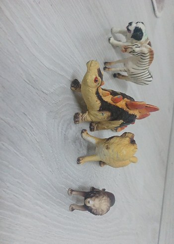 Hafif Camel Renkli Hayvan Figürleri - Görsel 3