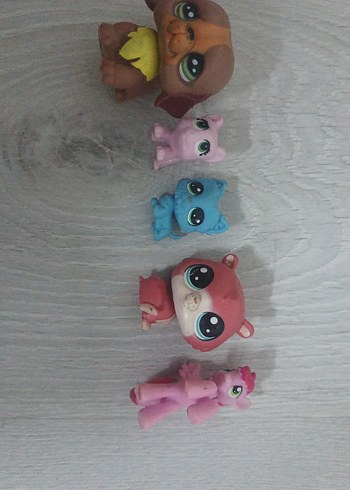 Pastel Renkli Mini Aksiyon Figürleri Seti Minişler - Görsel 2