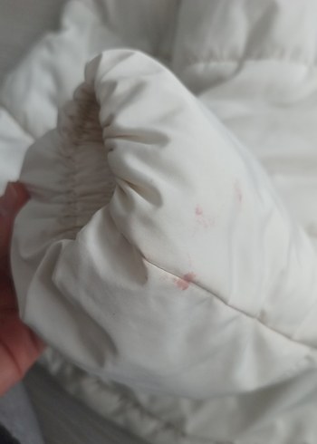 Beyaz Kadın Kışlık Mont stradivarius - Görsel 6