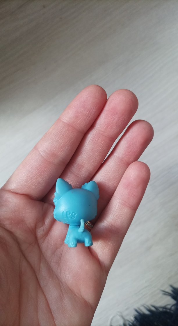 Pastel Turkuaz Mini Aksiyon Figürü - Görsel 2