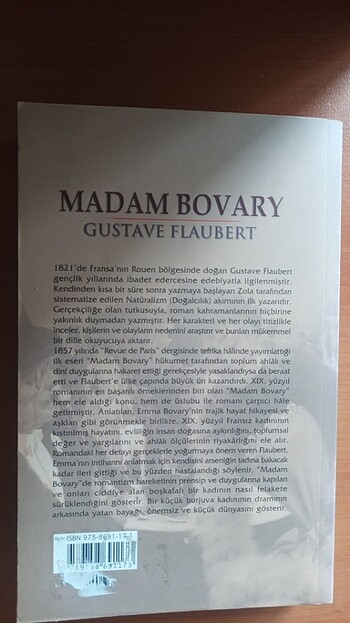  Beden Madam Bovary