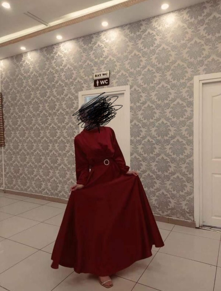 Kadın tesettür abiye - Görsel 2