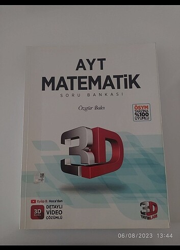 3D ayt matematik 