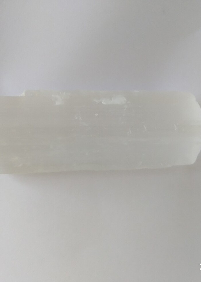 Selenit doğal taş parça - Görsel 2