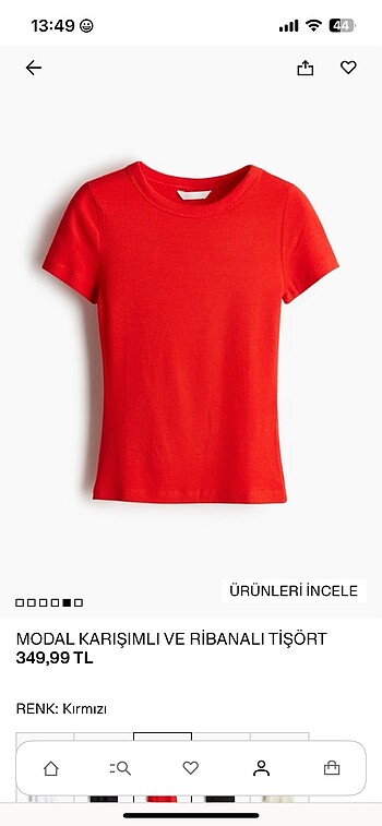 Kırmızı tişört