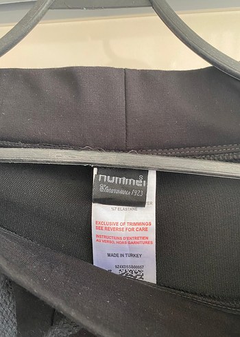 s Beden Hummel Siyah Fermuarlı Eşofman Altı