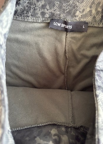 Gri Desenli Midi Hamile Şortu - Görsel 4