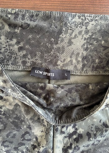 Gri Desenli Midi Hamile Şortu - Görsel 3