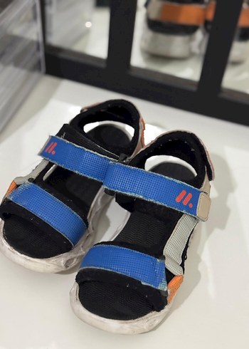 Erkek Çocuk Çok Renkli Velcro Bantlı Sandalet - Görsel 2