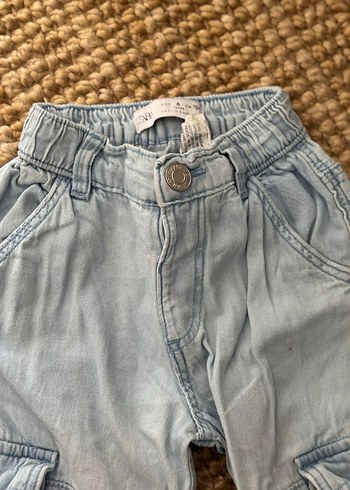 Erkek Çocuk Kahverengi Bol Kesim Keten Pantolon - Görsel 2