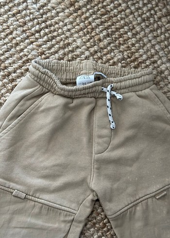 Erkek Çocuk Kahverengi Bol Kesim Keten Pantolon - Görsel 10