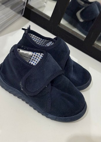 Erkek Çocuk Lacivert Sıcak Ev Terliği - Görsel 2