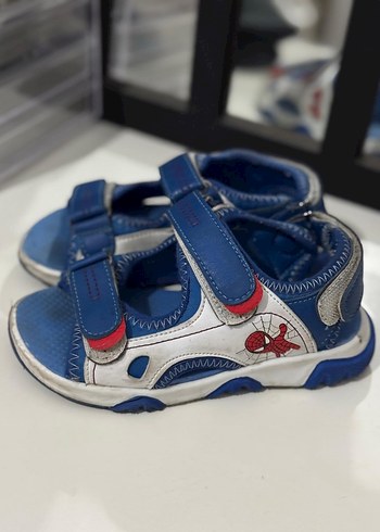 Mavi Erkek Çocuk Cırt Cırtlı Terlik - Görsel 2