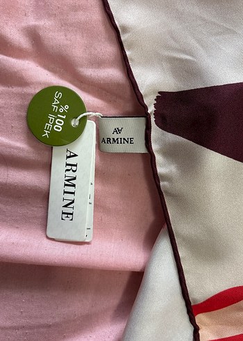 Renkli Armine eşarp - Görsel 2