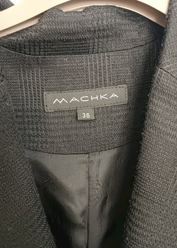 36 Beden Siyah Düğmeli Kadın Blazer Ceket