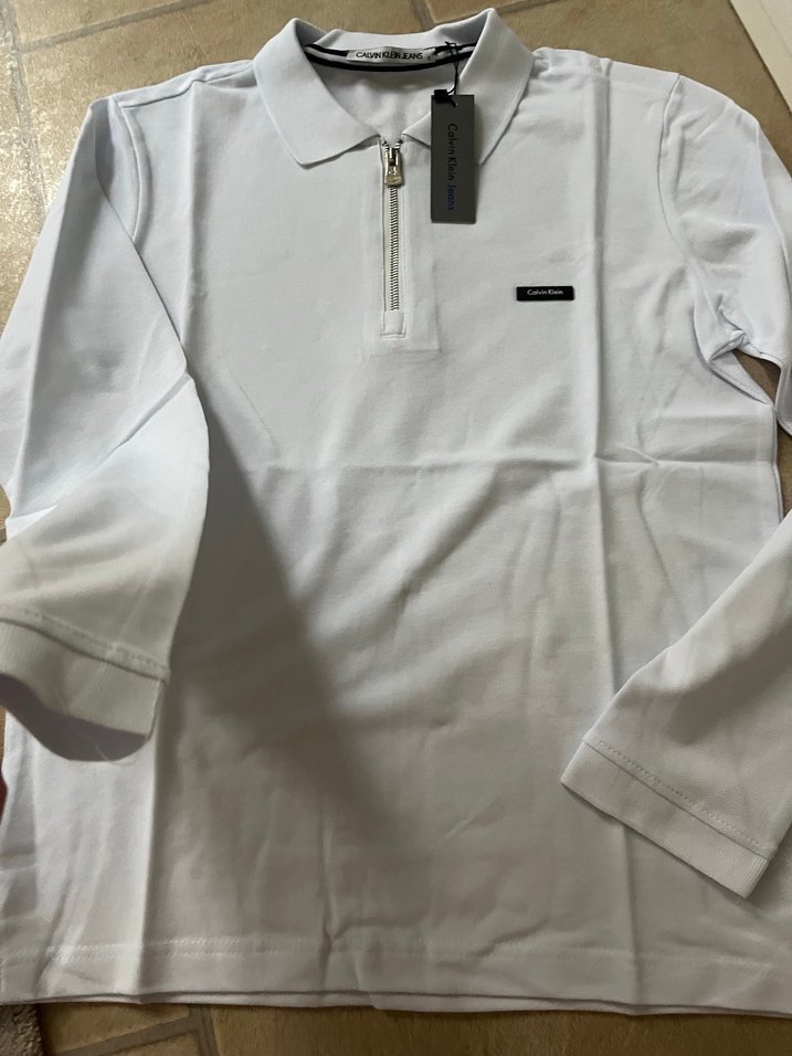 CALVIN KLEIN JEANS UZUN POLO YAKA - Görsel 2