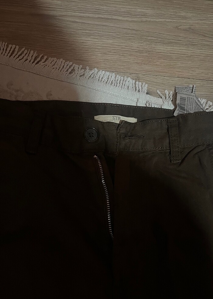 Stradi kargo kahve pantolon - Görsel 2