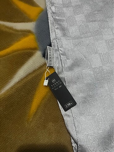 Vakko şal  gri - Görsel 2