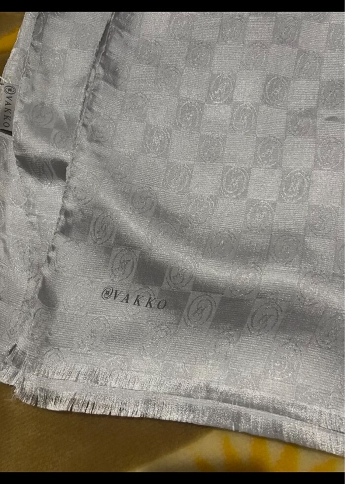 Vakko şal  gri - Görsel 3