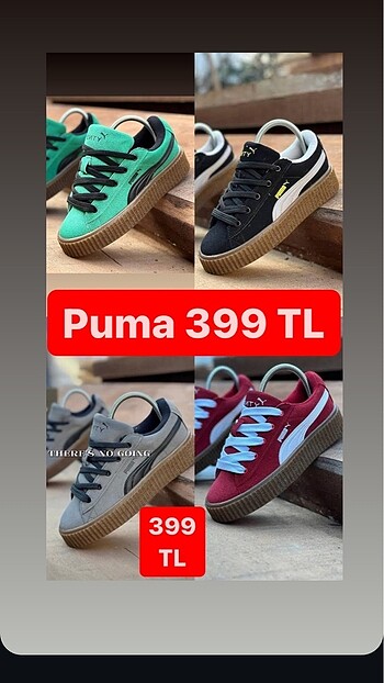 PUMA FENTY TOPTAN FİYATINA 899 TL YERİNE 399 TL